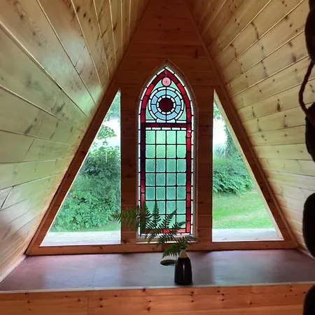 A Frame Cabin With Forest Views On An Island *